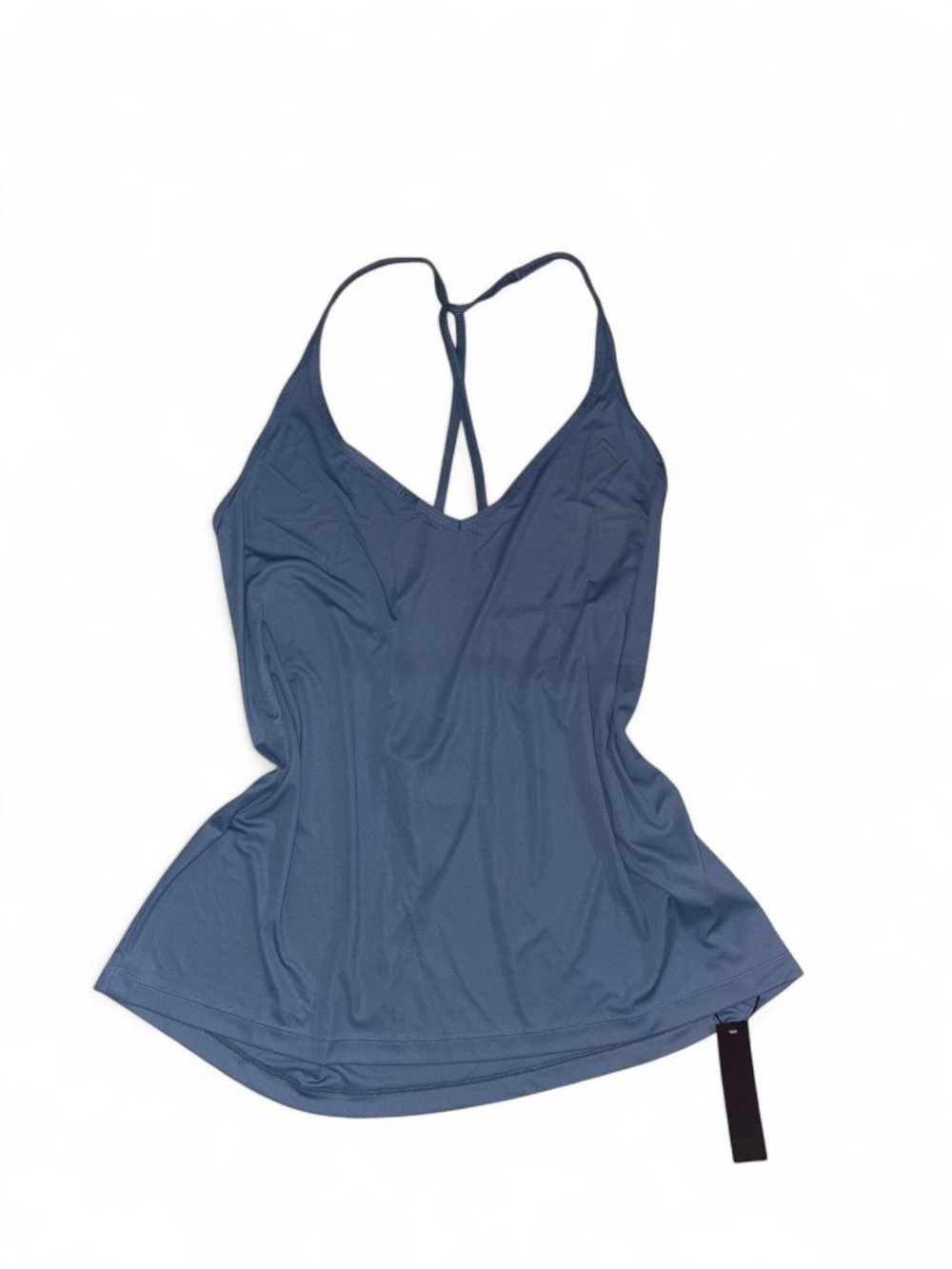 Oner Active Go To Strappy Loose Vest Tank in “Moonstone Blue”
